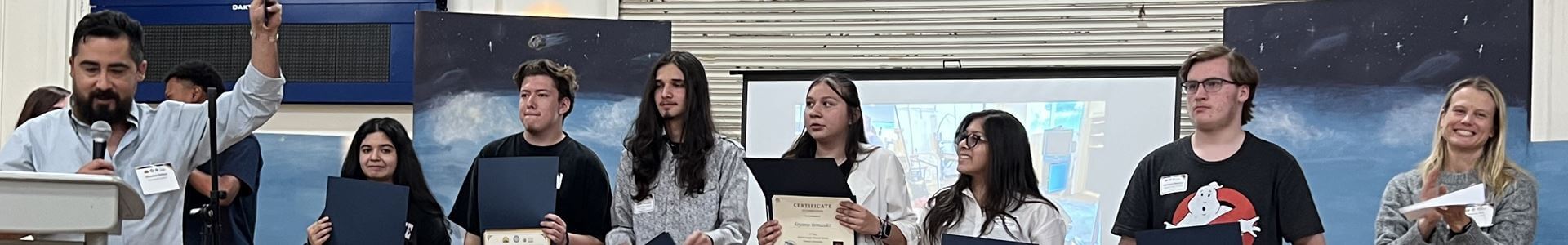 receiving certificate