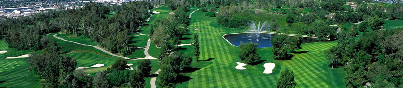 Golf A lush golf course in the San Gabriel Valley