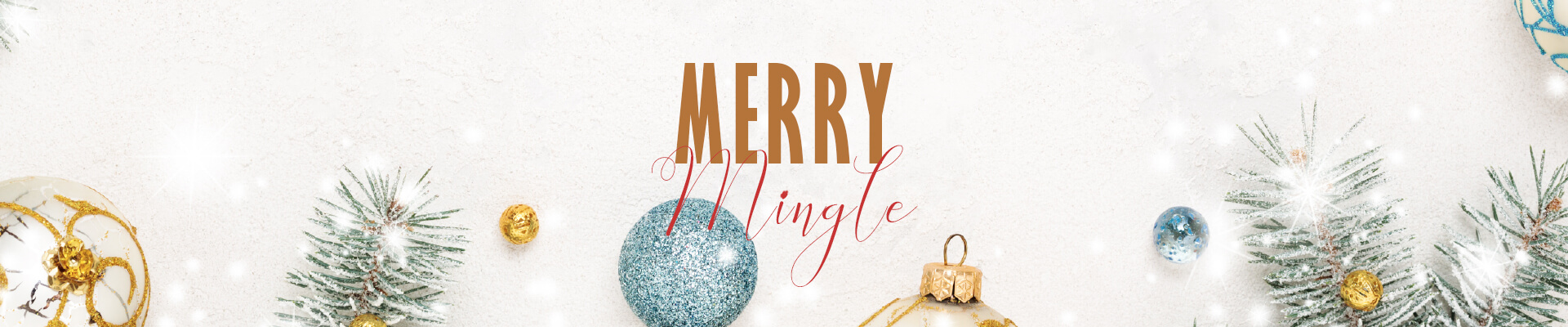 Flier for the Merry Mingle