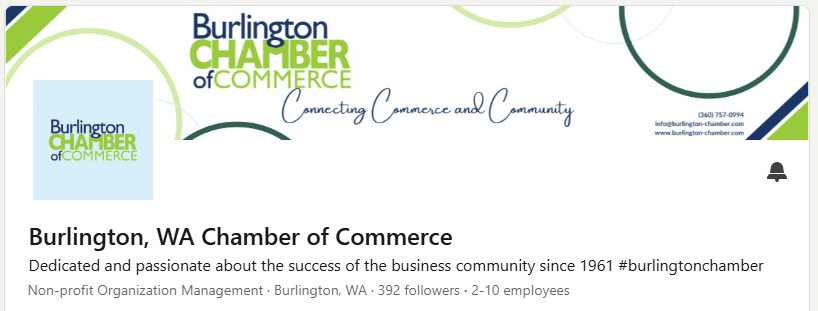 LinkedIn profile header