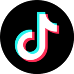 Burlington Chamber of Commerce TikTok logo linking to Berry Dairy Days festival videos and updates in Skagit Valley Washington