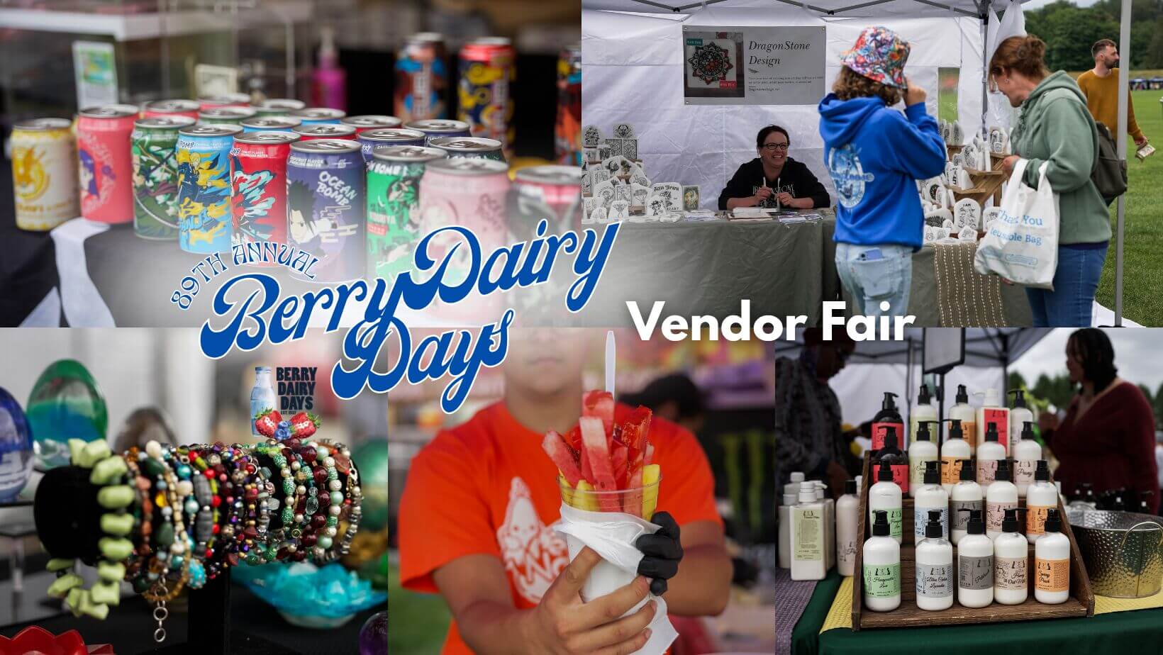 Berry Dairy Days Vendor Fair at Skagit River Park in Burlington WA