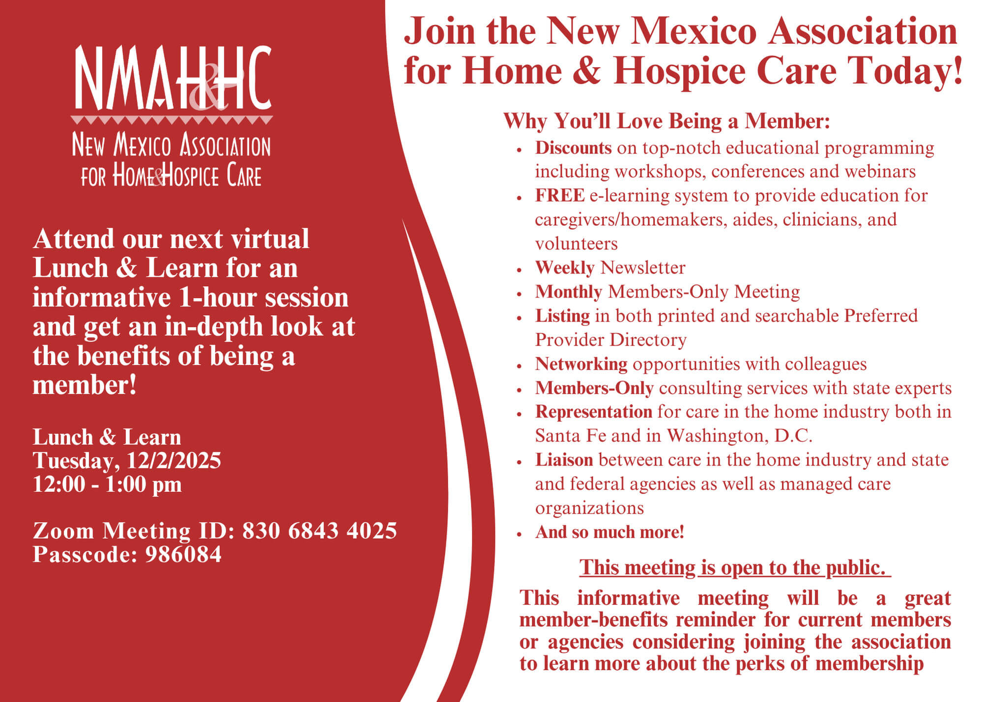 NMAHHC - 2025 New Member Postcard