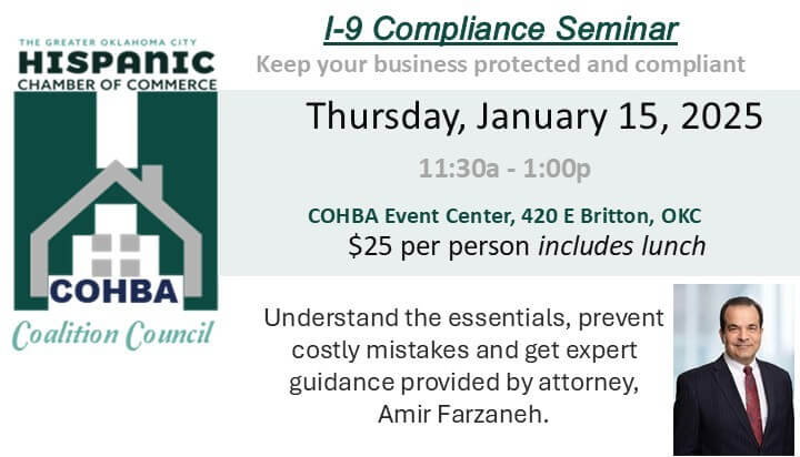 COHBA HCC I9 Seminar button