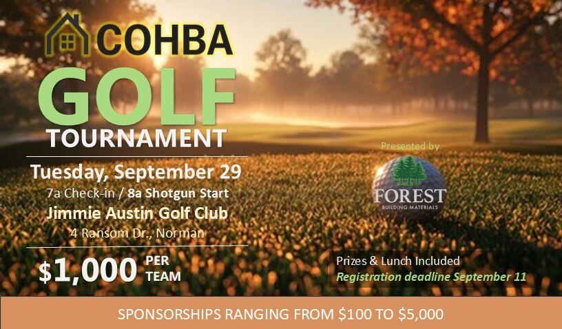 COHBA Fall Golf button