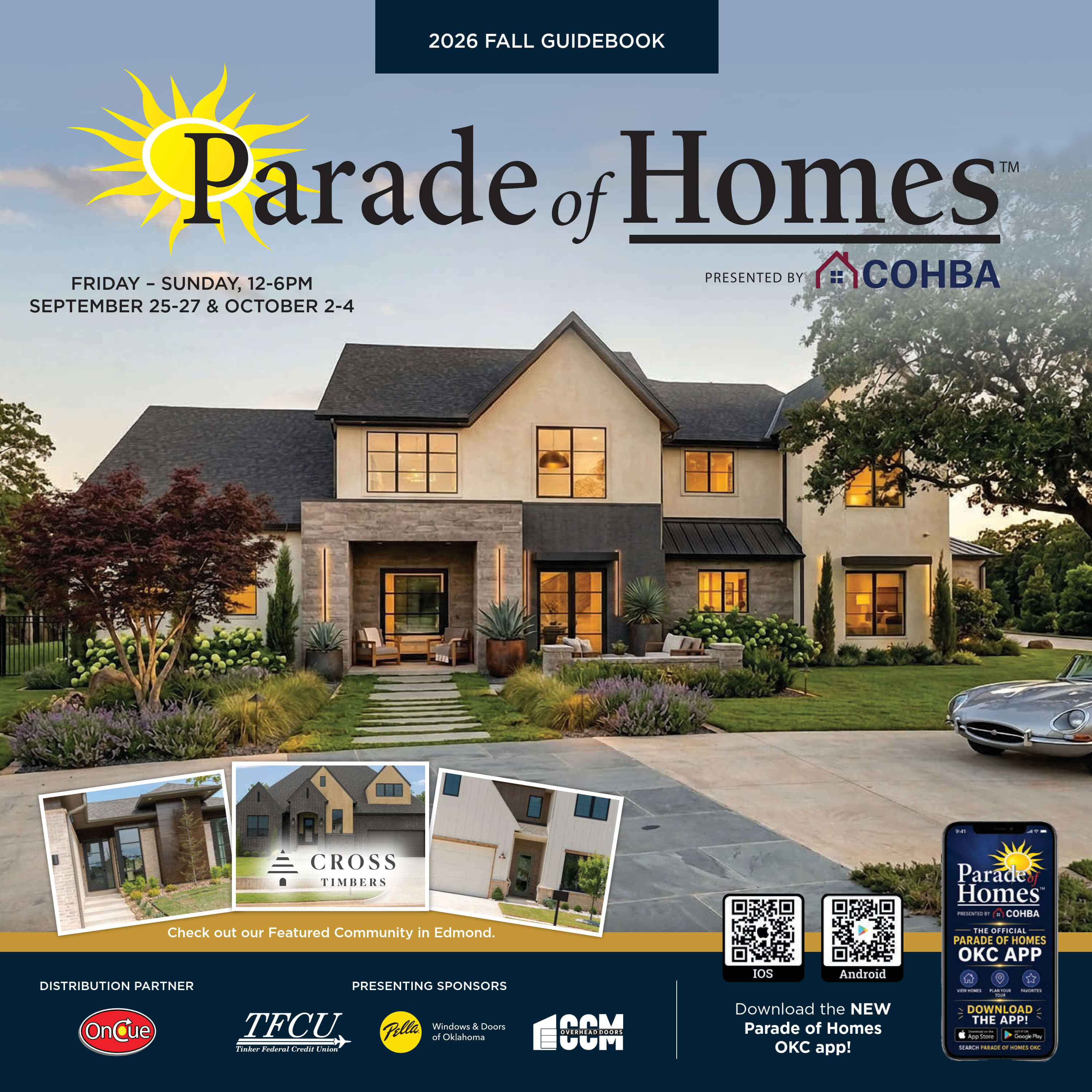 Click on Image to View 2026 Fall Parade of Homes Guidebook
