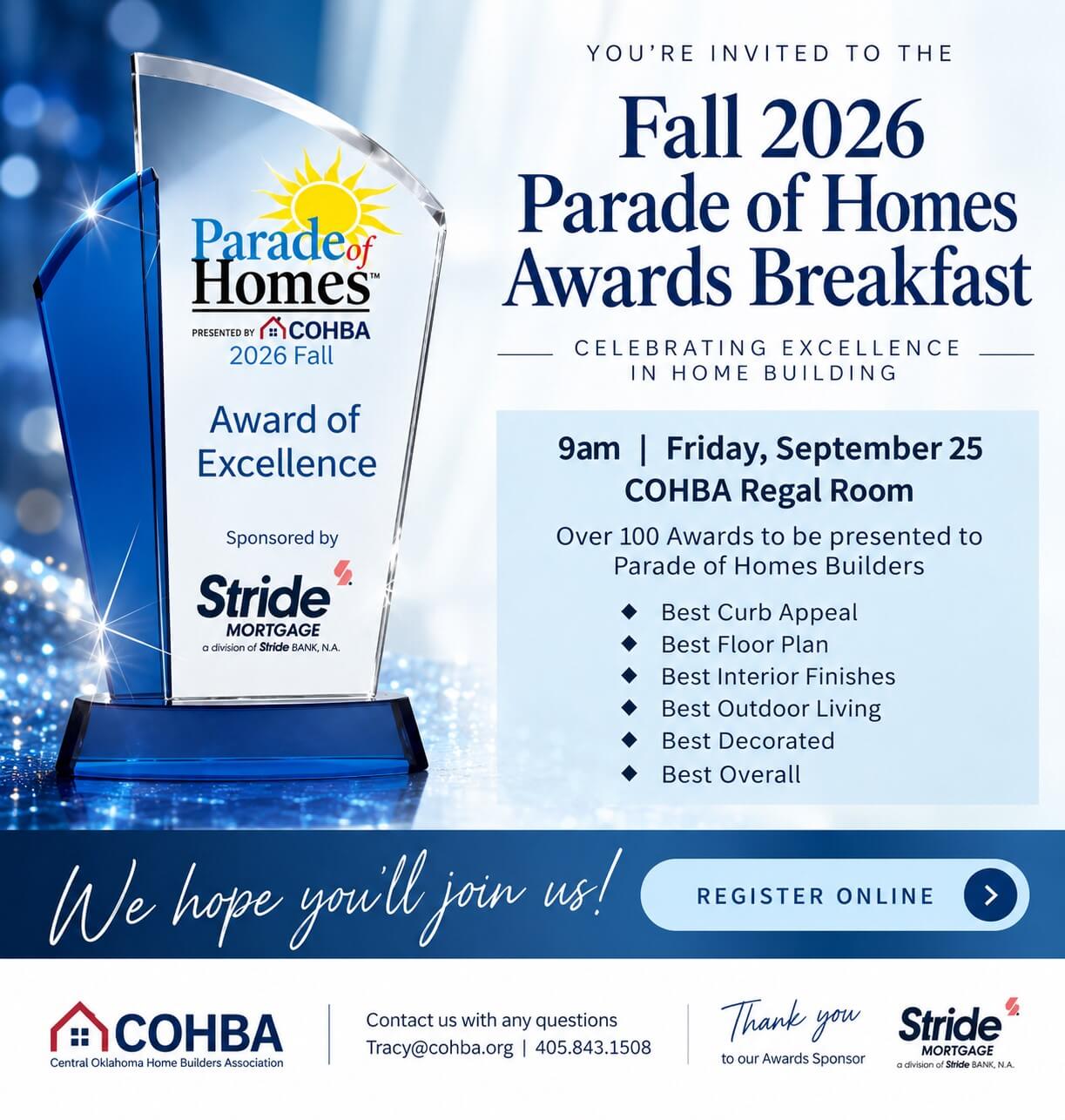 PoH Awards Breakfast invitation