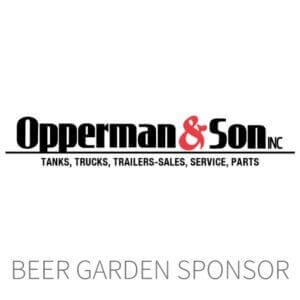 opperman & son beer garden sponsor