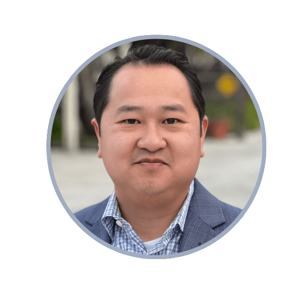 Middle-aged man smiling