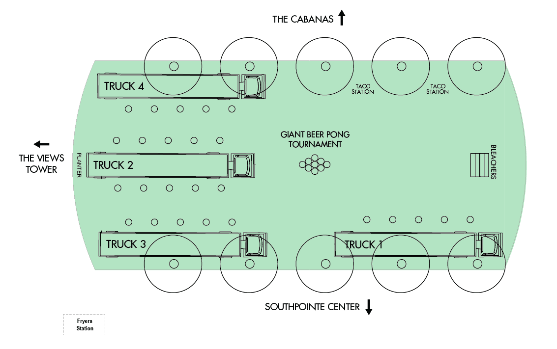 Map of CFCA Summit 2026 Pavilion D Exhibitor space