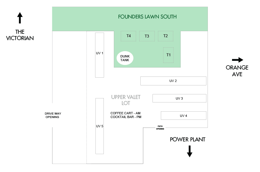 Map of CFCA Summit 2026 Pavilion B Exhibitor spaces