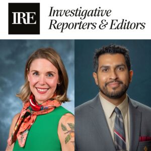 two photos side by side, of, left, Lauren Grandestaff and of, right, Francisco Vara-Orta