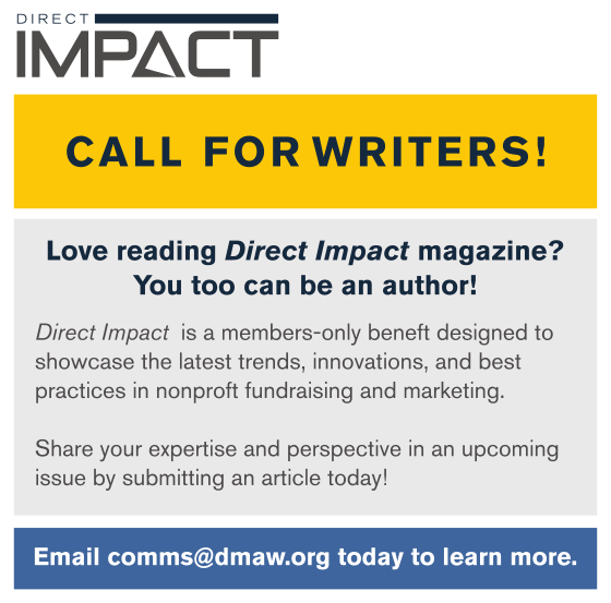 Direct Impact Call for Writers!