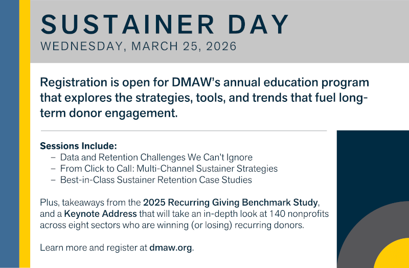 DMAW Sustainer Day