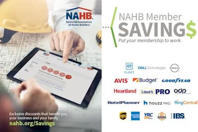 NAHB Member Savings Graphic