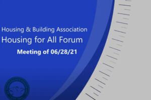 HOUSING FOR ALL FORUM graphic