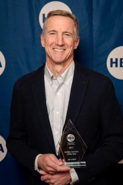 Joe Loidolt with award