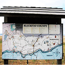 klickitat county map
