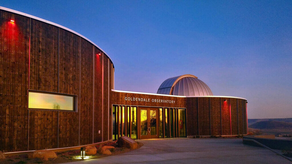 sunset at observatory