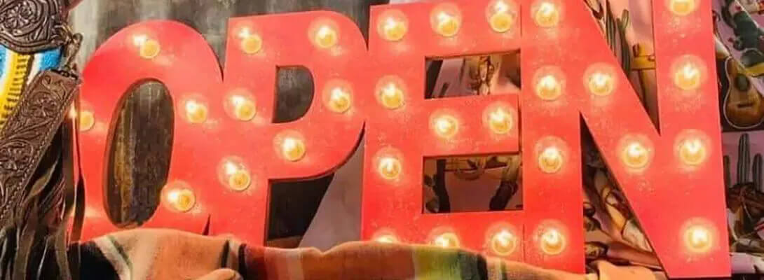 Open Sign