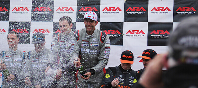 rally race winner