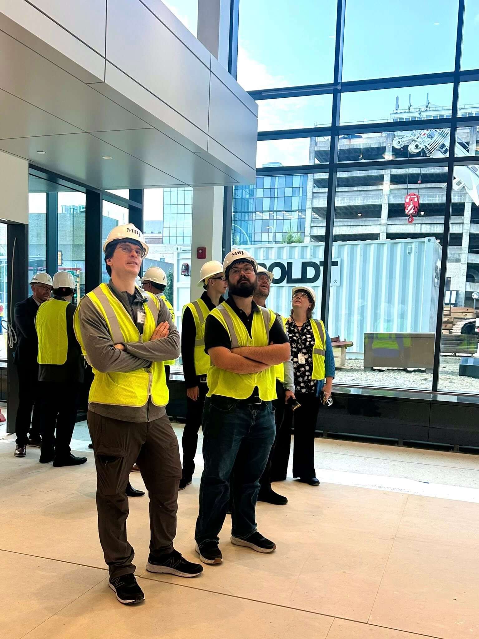 Members of the CBC council touring the Mayo Clinic Anderson Building
