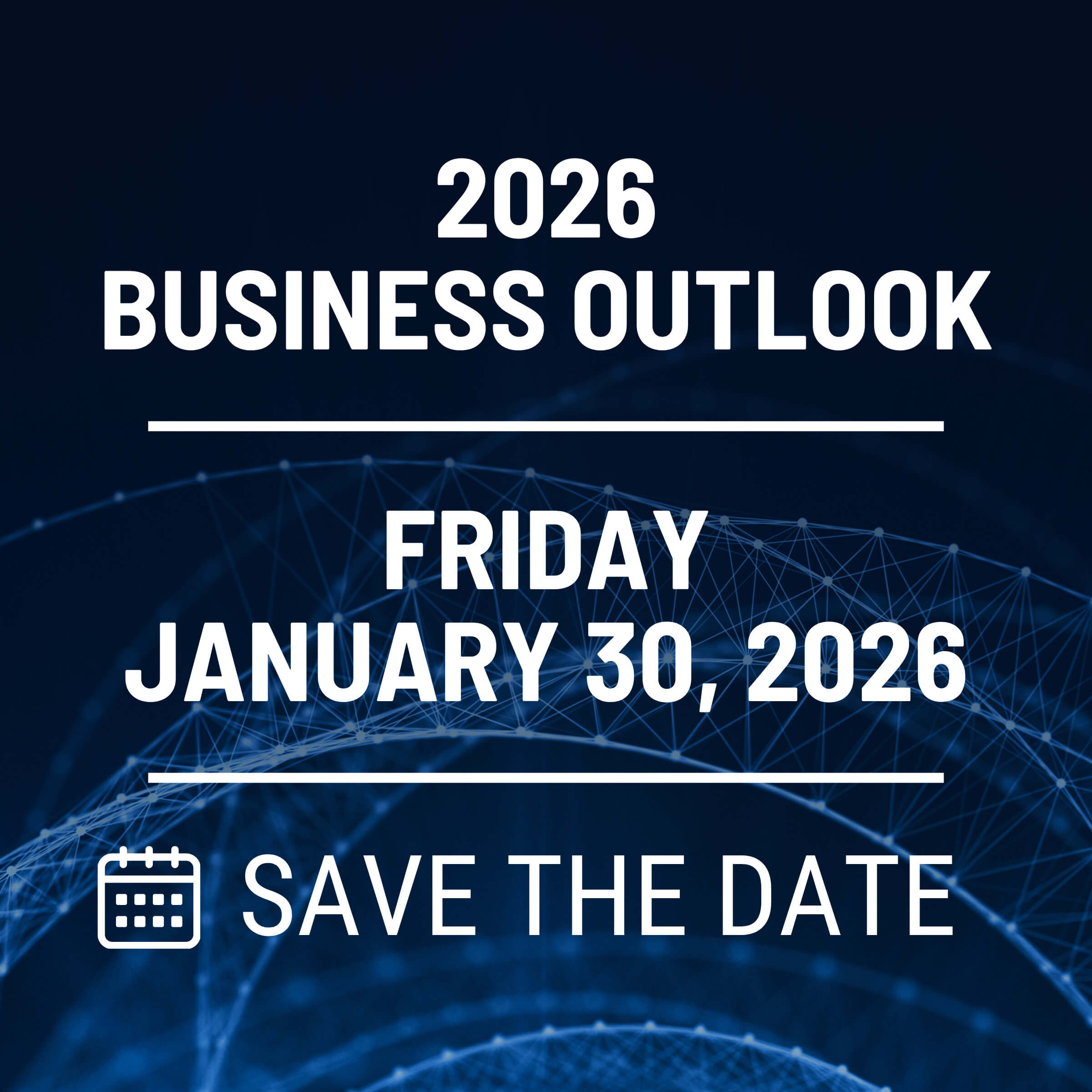 Save the date for the most anticipated event of the year! The Rancho Cordova Area Chamber 2026 Business Outlook will be taking place on Friday, January 30, 2026.
