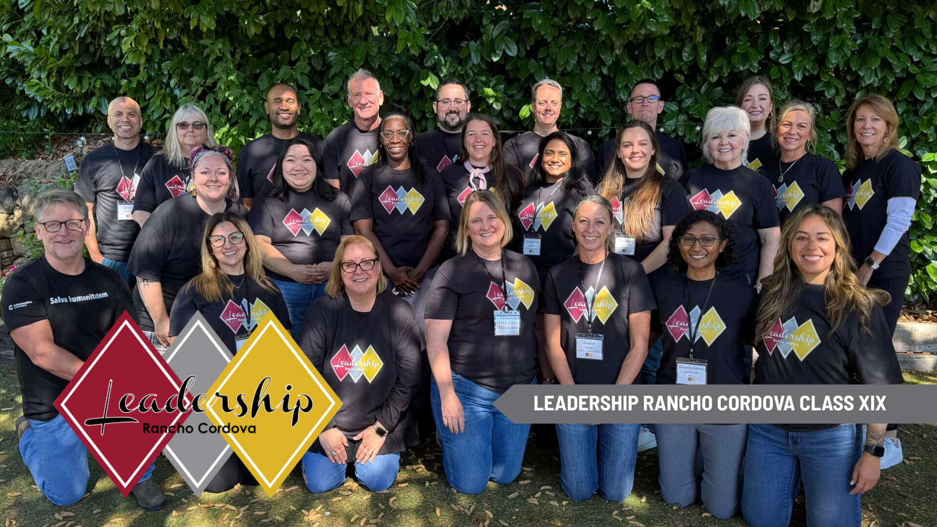 Leadership Rancho Cordova Class 19 at their Retreat