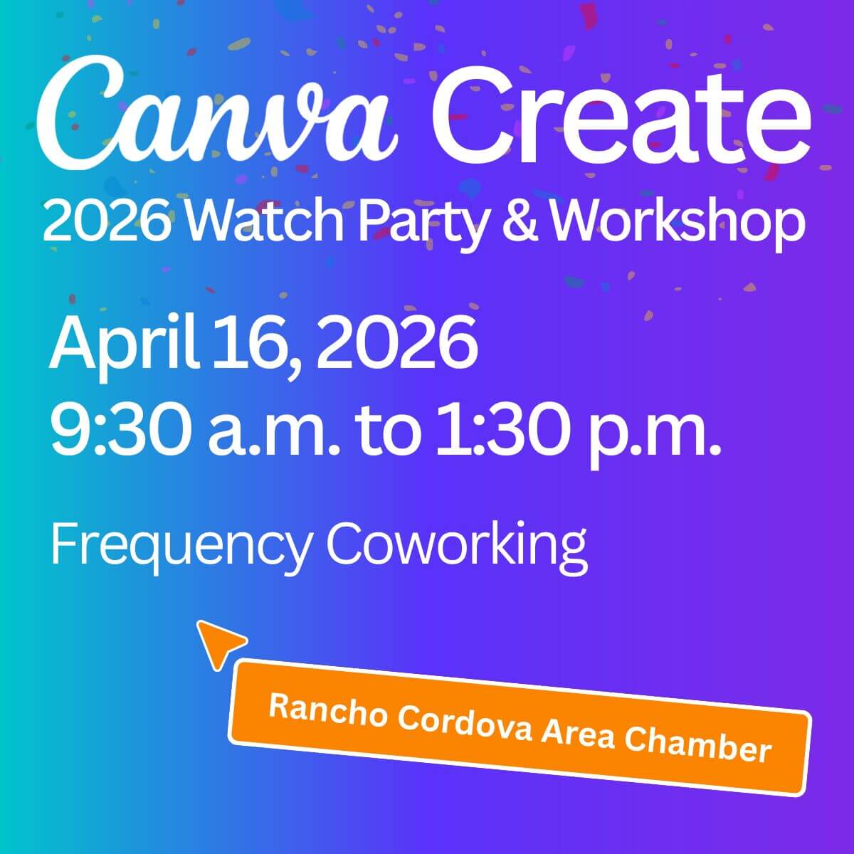 Canva Create Watch Party and Workshop