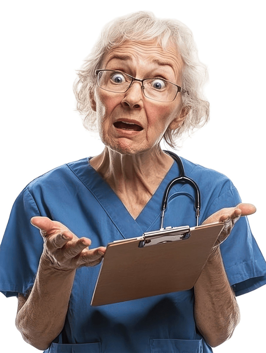What the heck nurse