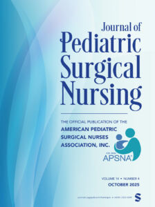 Journal of Pediatric Surgical Nursing Cover