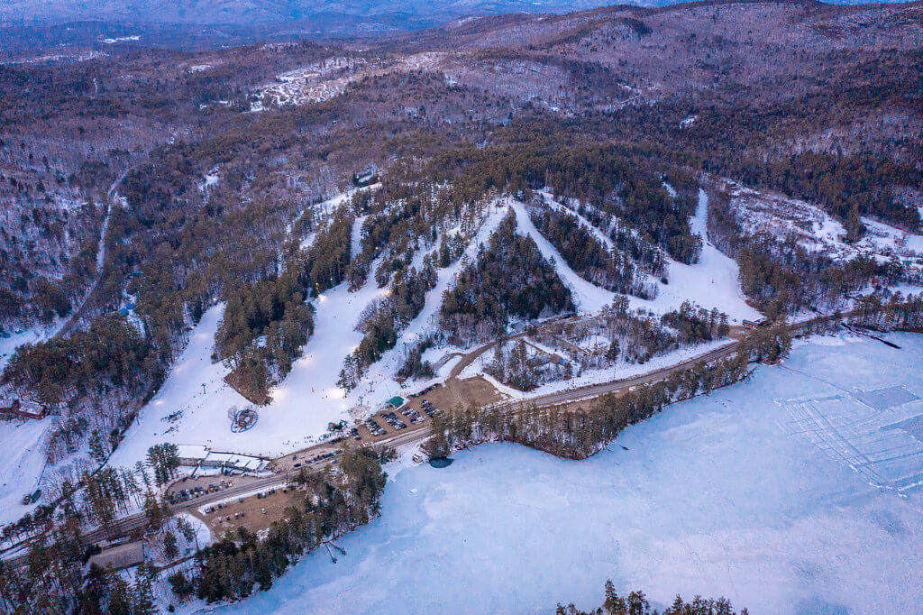 King Pine aerial shot