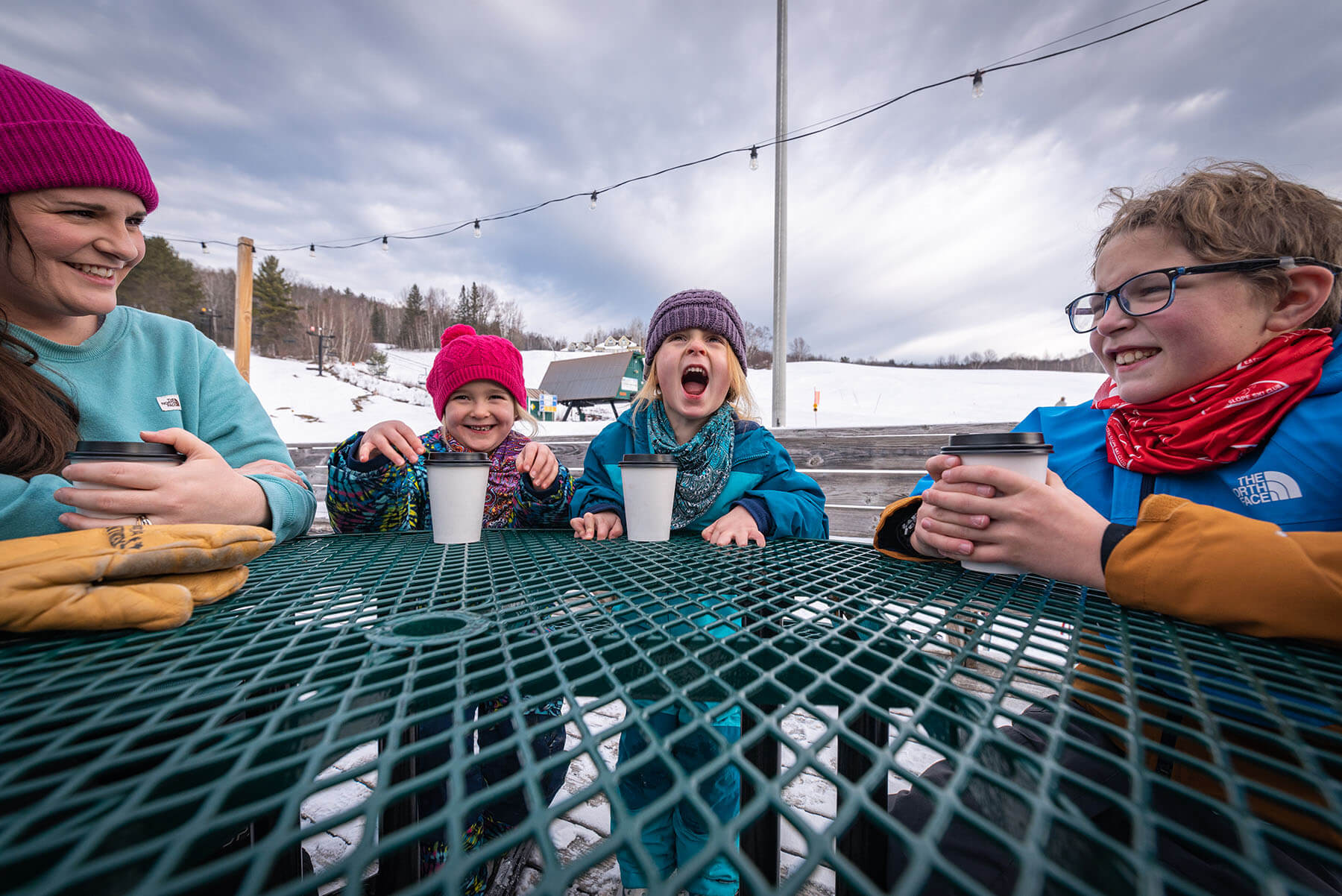 Mt. Washington Valley is a winter paradise for families with children. Over 300 alpine trails and plenty of off-slope fun.