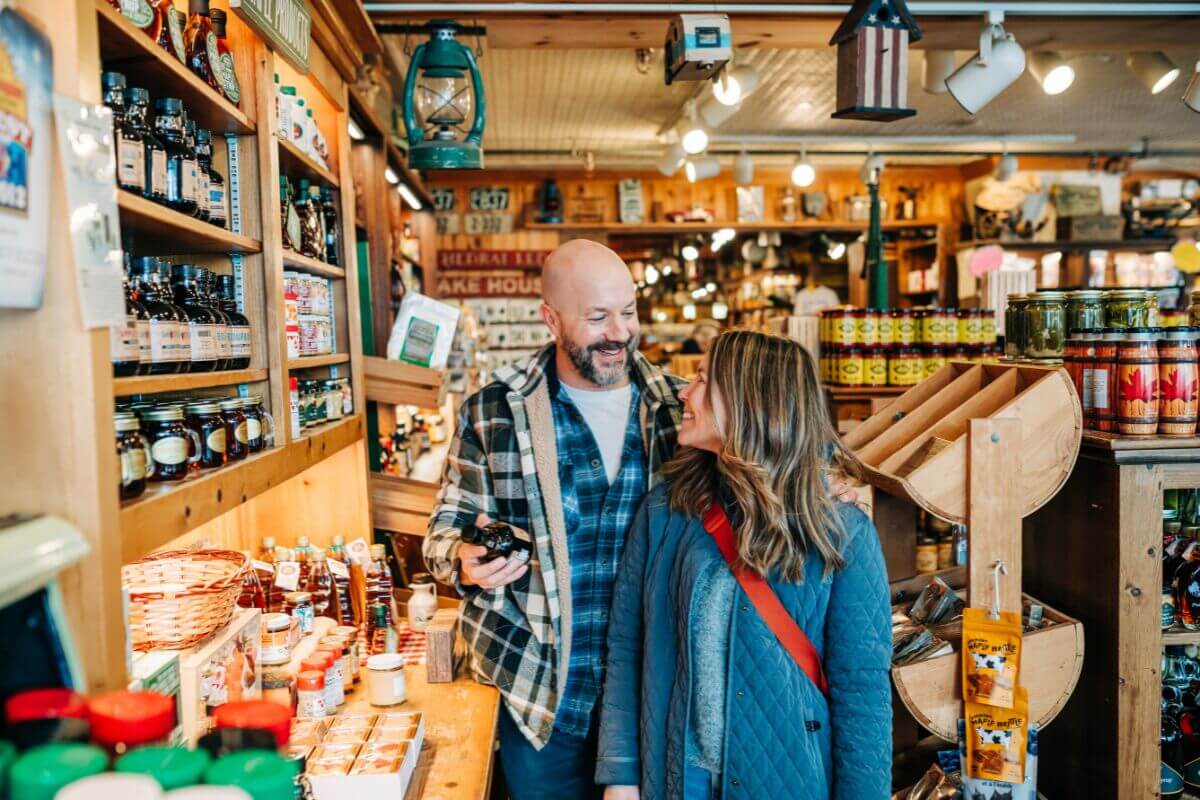Zeb’s General Store is home to hundreds of maple-inspired treats and products.