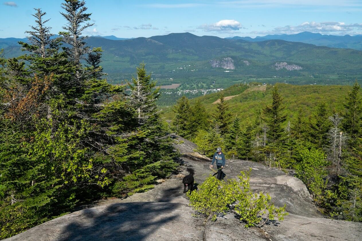 Hiking the Black Cap Trail, North Conway. Chris Proulx photo
