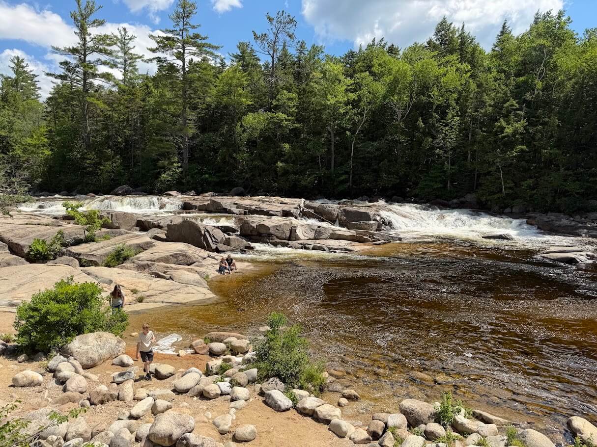 Lower Falls on the Swift River