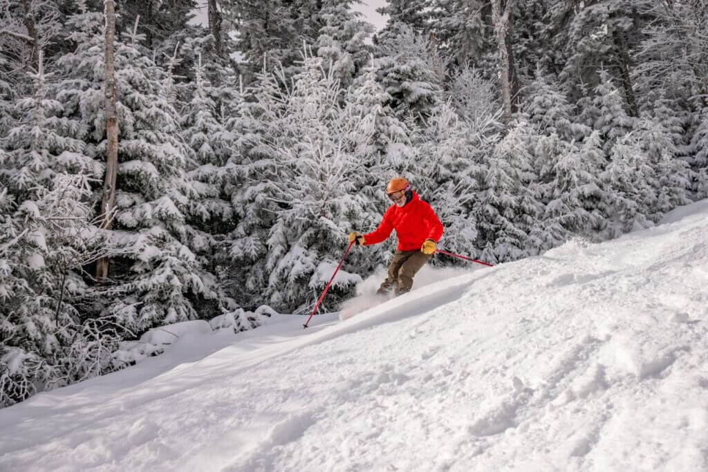 Skiing at Bretton Woods. Wiseguy Creative Photo.