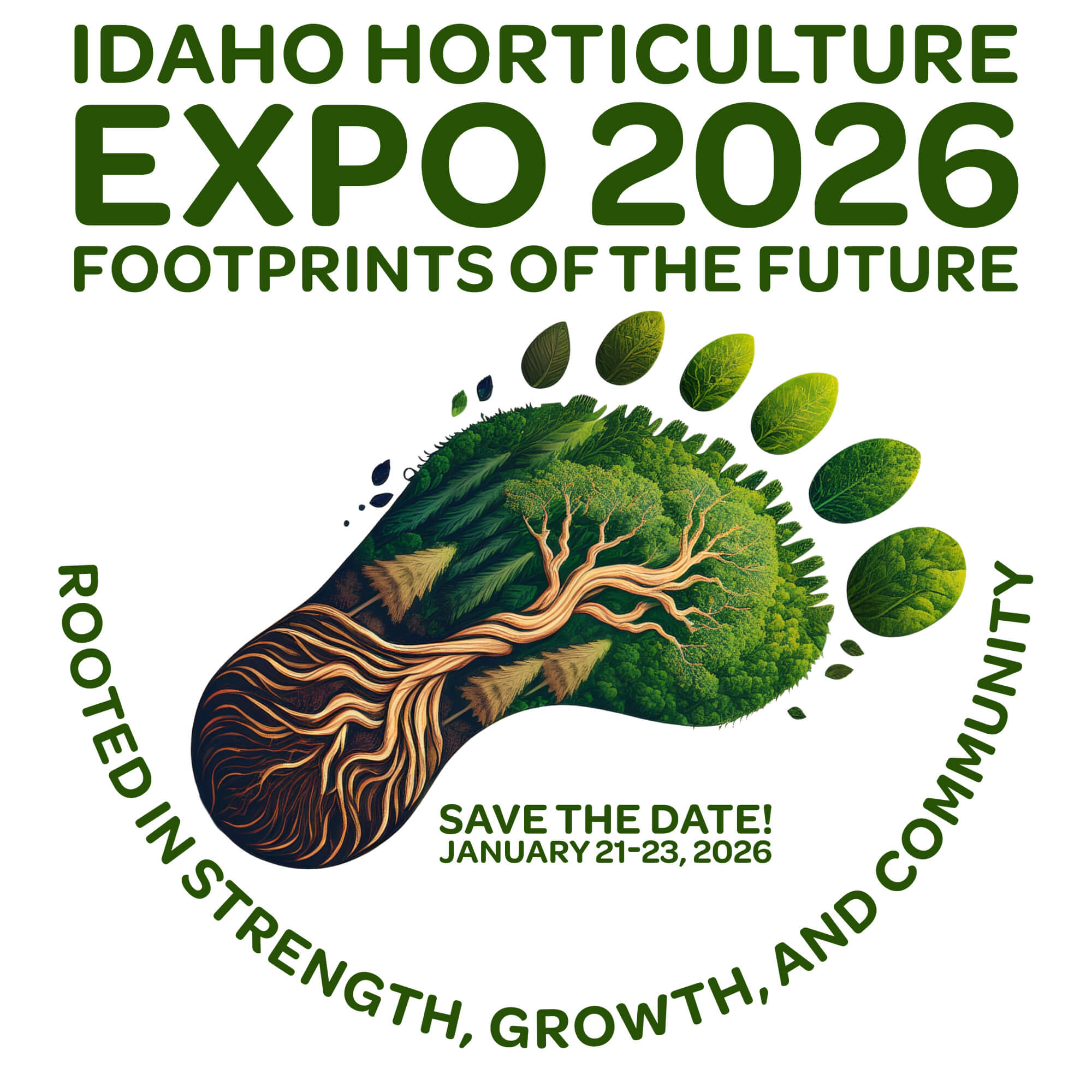 Footprints Logo Reduced idaho horticulture expo logo