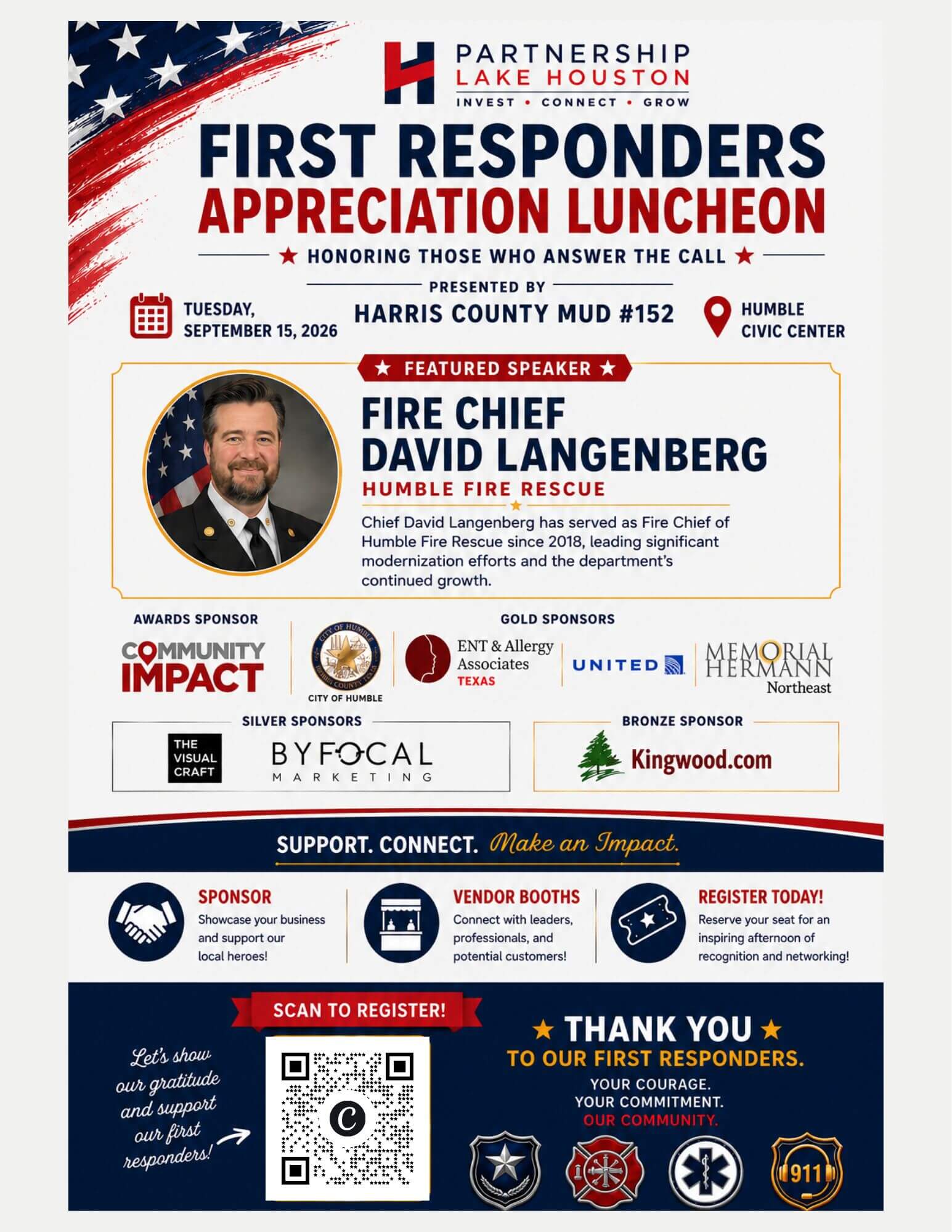 First responders flyer