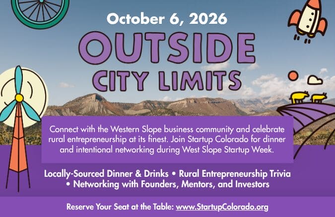 West Slope Startup Week