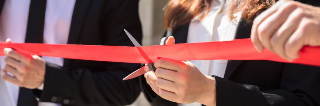 ribbon cutting