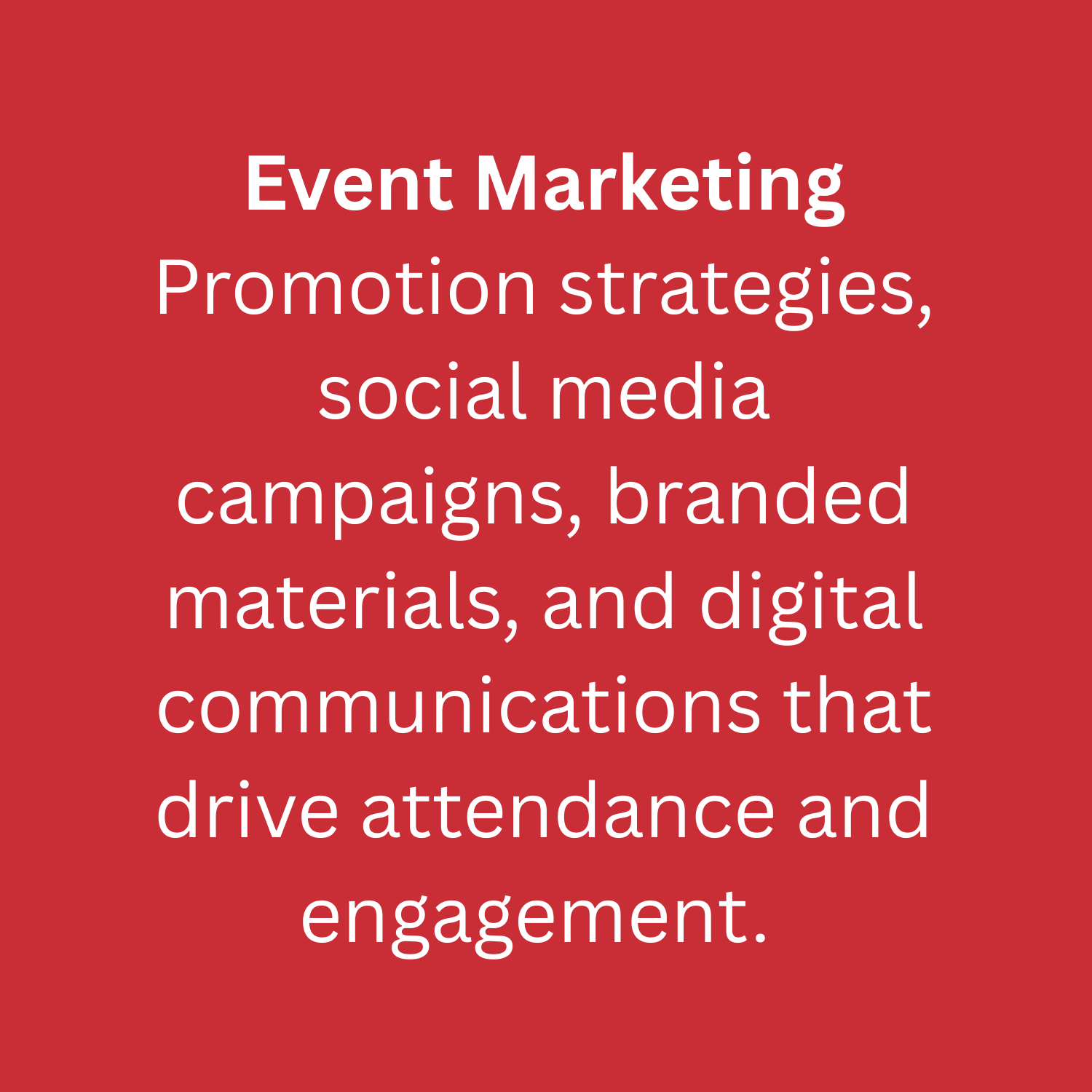 Event Marketing