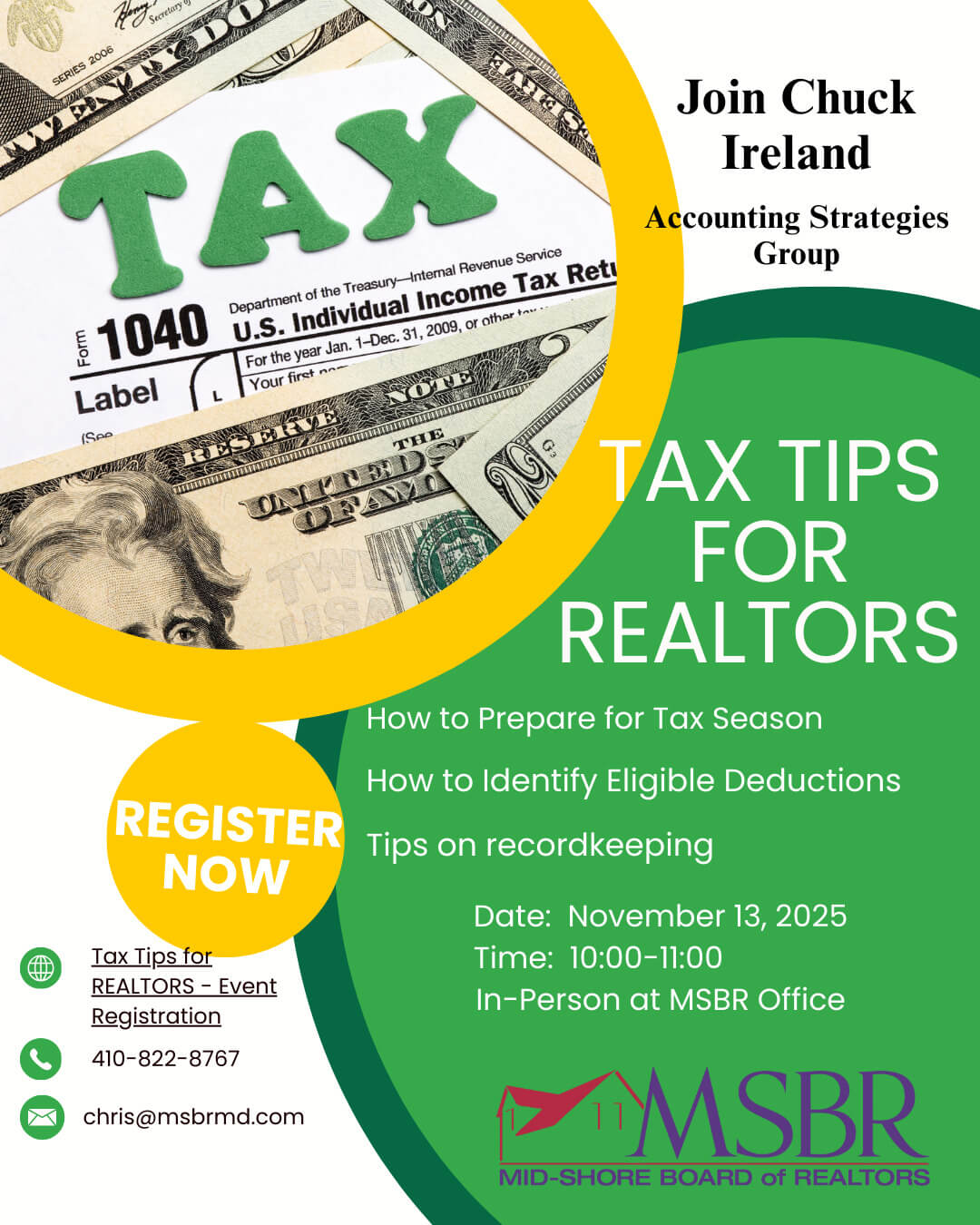 tax flyer