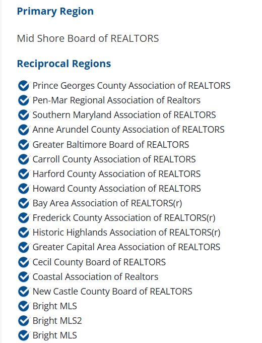 Recipricol Regions Recipricol Regions