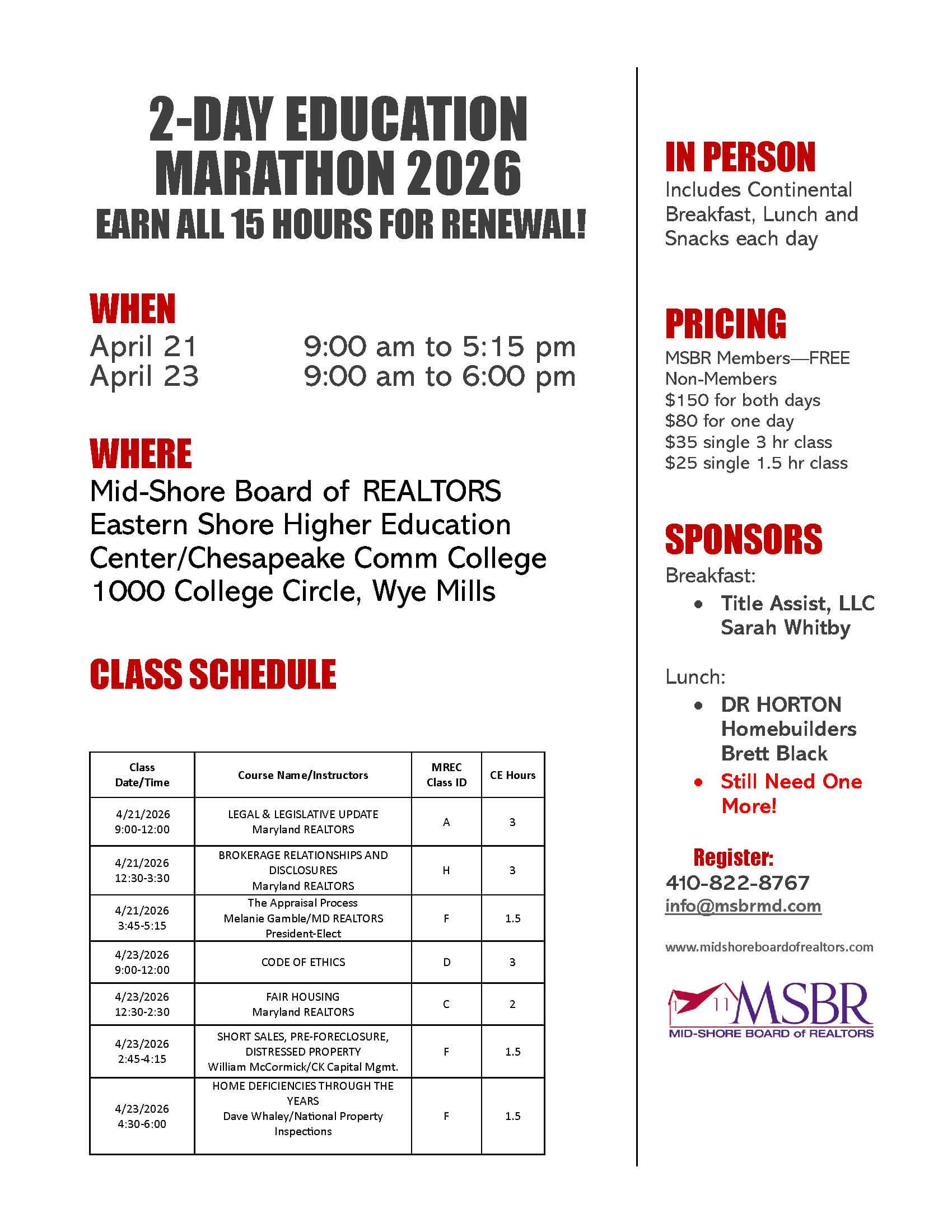 Marathon Flyer April 2026-final