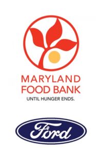 Maryland Food Bank & Ford Motors logo