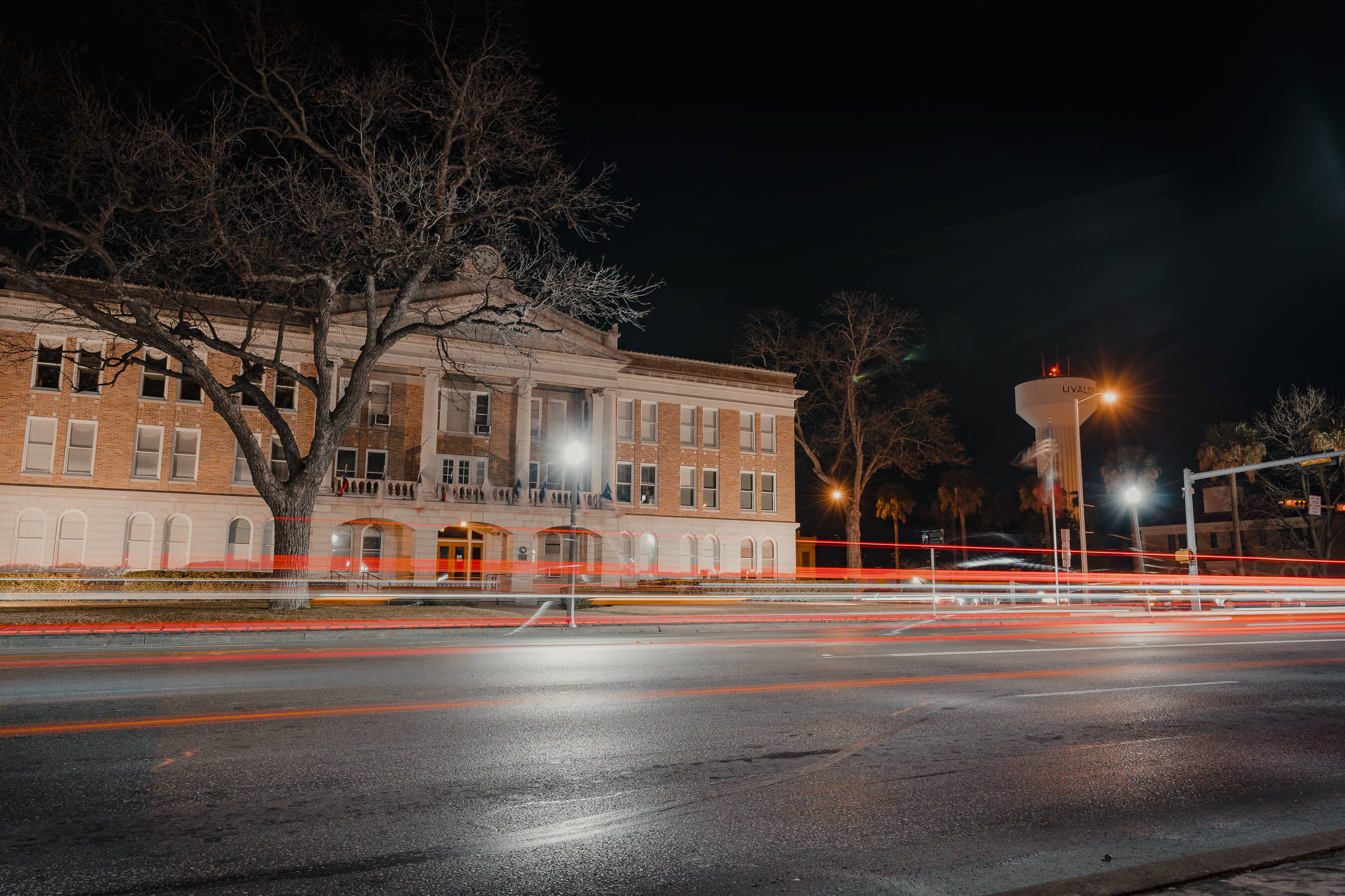Uvalde at Night