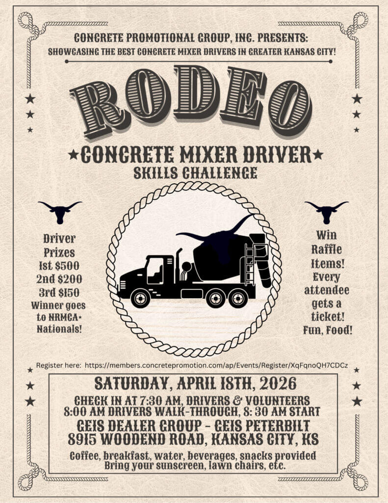Concrete Mixer Driver Rodeo 2026
