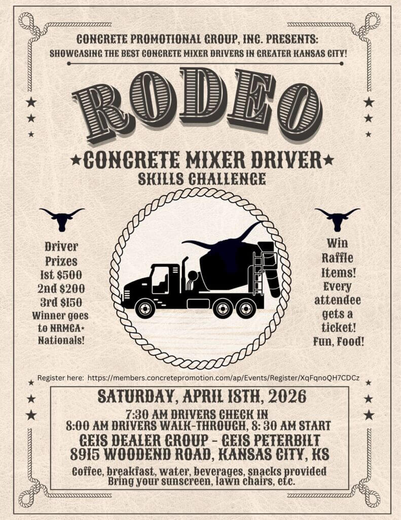 Concrete Mixer Driver Rodeo 2026