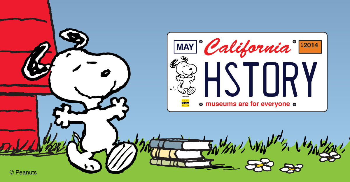 snoopy license plate graphic